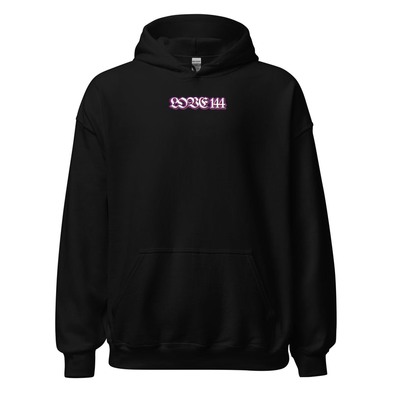 Unisex 144 oversized - Hoodie Black